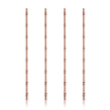 Bamboo Straws in Copper (Set of 4)
