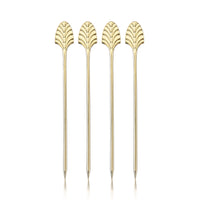 Art Deco Cocktail Picks (Set of 4)