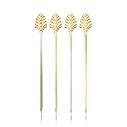 Art Deco Cocktail Picks (Set of 4)
