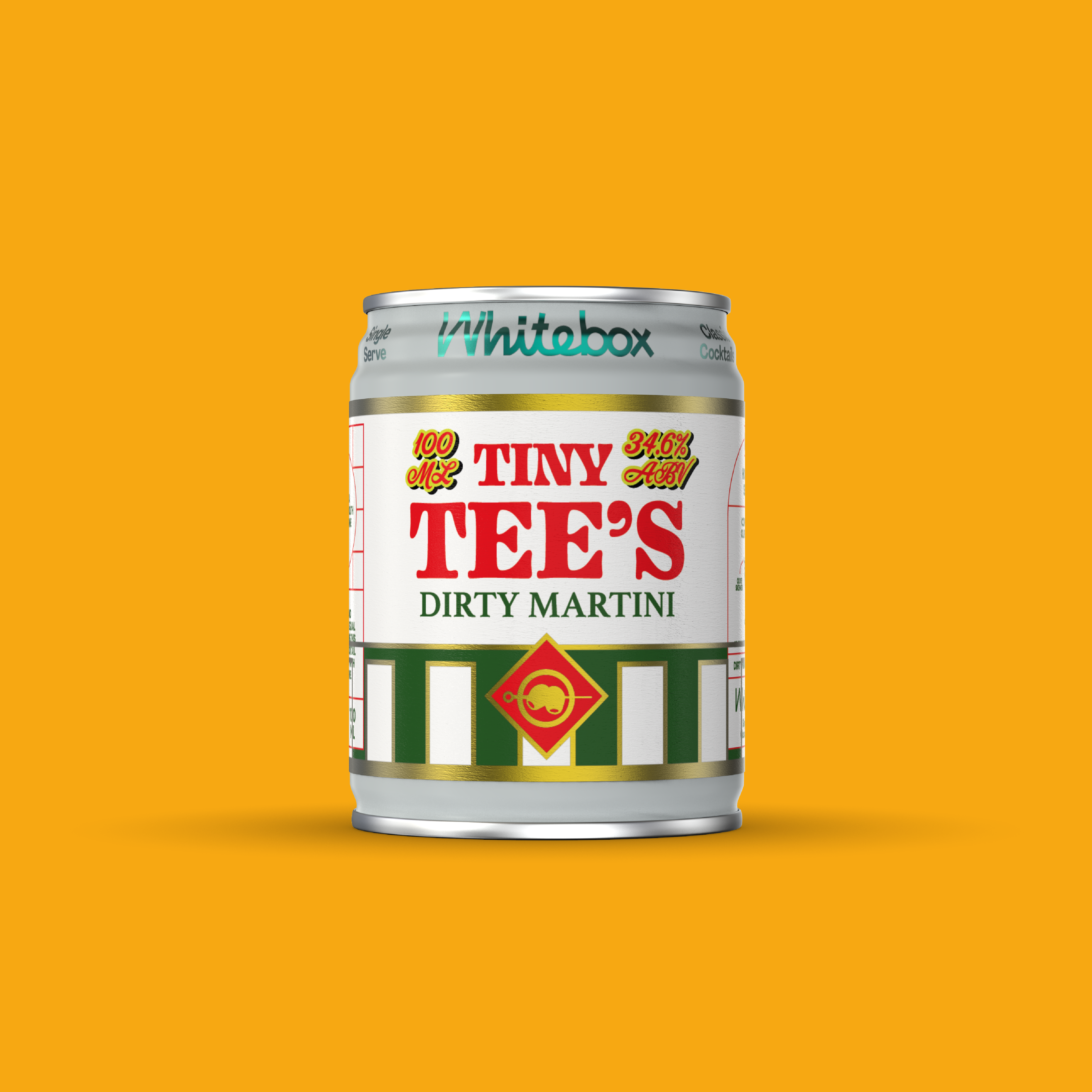 Tiny Tee's Dirty Martini Cocktail