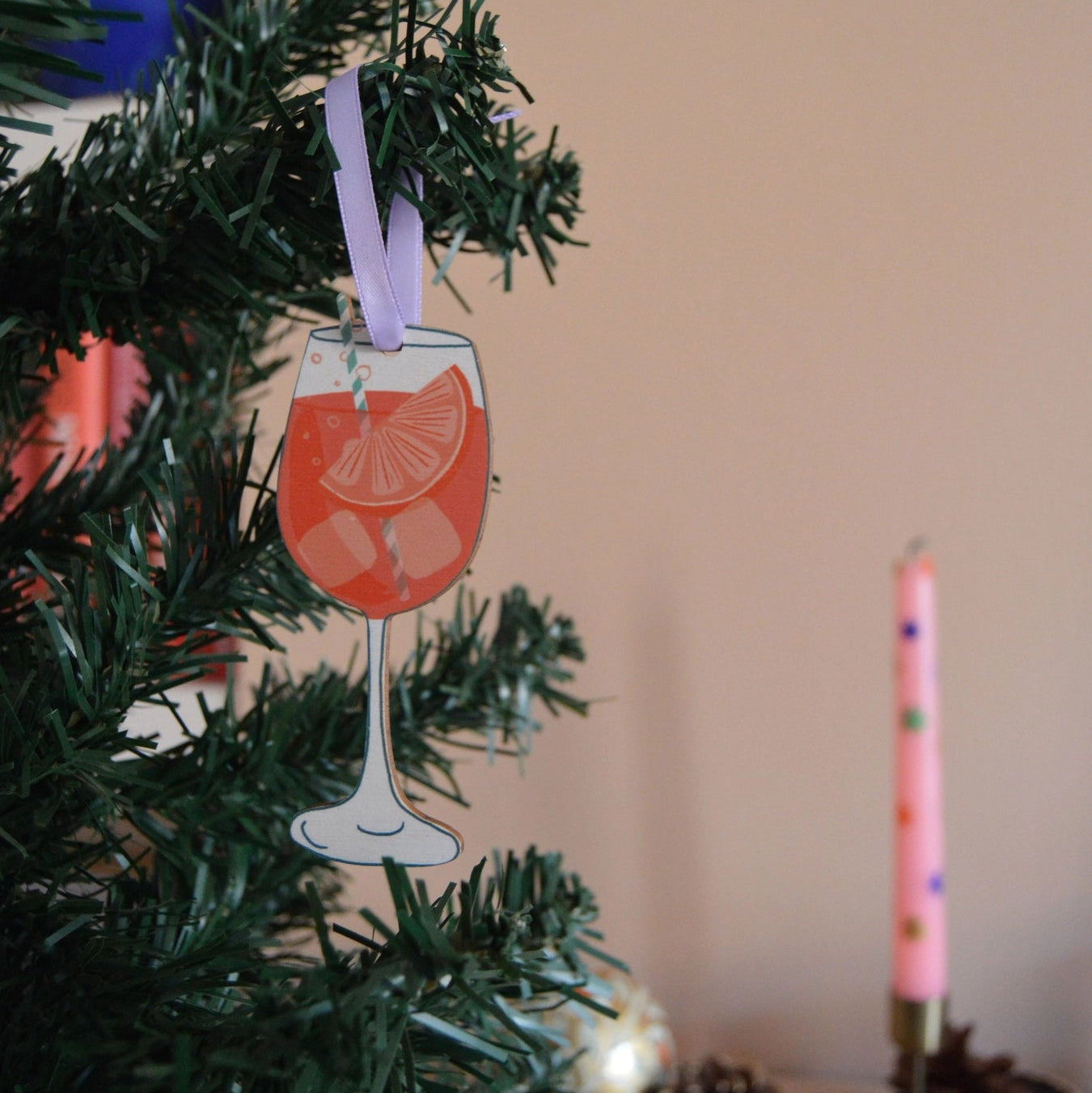 Aperol Spritz Christmas Decoration