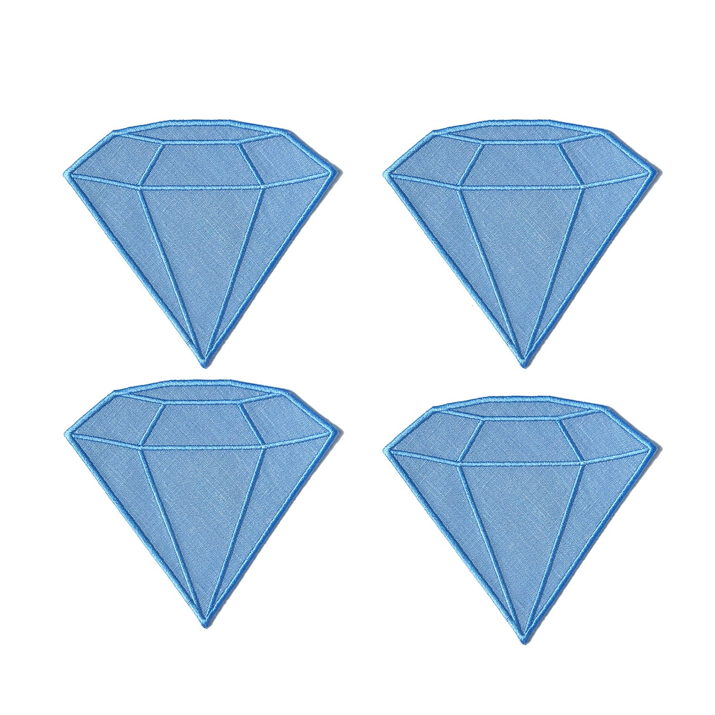 Diamond Cocktail Napkins (Set of 4)