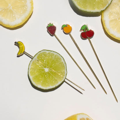 Fruity Cocktail Picks (Set of 4)