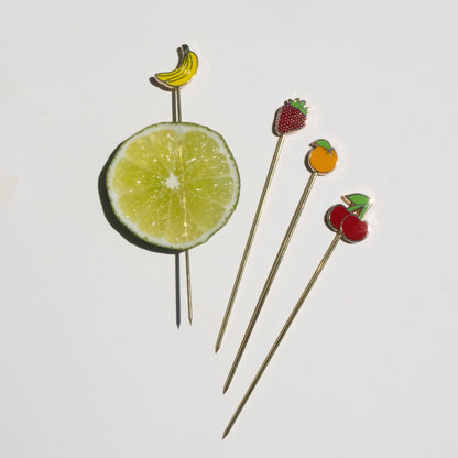 Fruity Cocktail Picks (Set of 4)