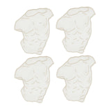 Greek Sculpture Cocktail Napkins (Set of 4)