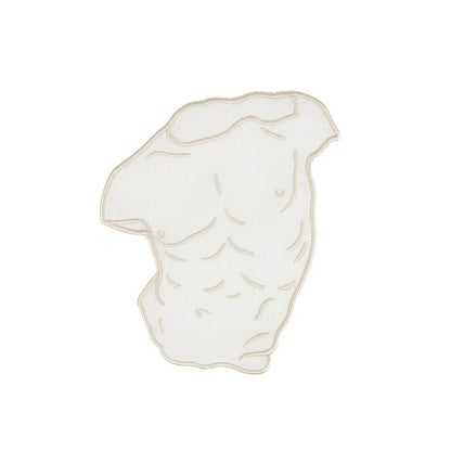 Greek Sculpture Cocktail Napkins (Set of 4)