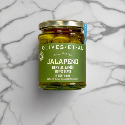 Fiery Jalapeño Stuffed Olives