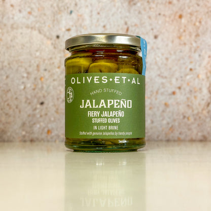 Fiery Jalapeño Stuffed Olives