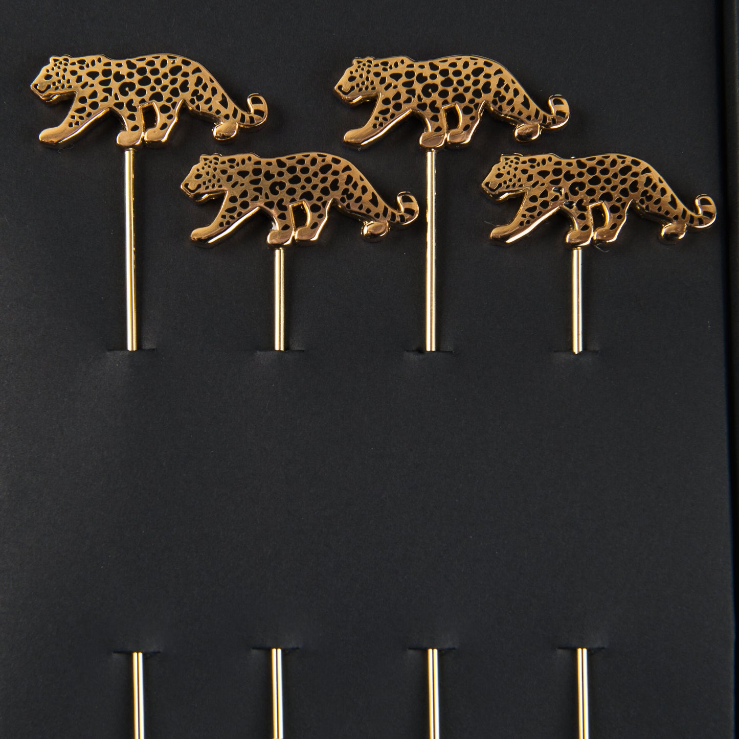 Leopard Cocktail Picks (Set of 4)