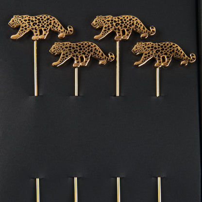 Leopard Cocktail Picks (Set of 4)
