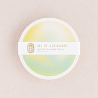 Lemon & Lime Gradient Coasters (Set of 4)