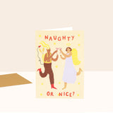 Naughty or Nice Christmas Card