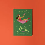 Tini Bit Martini Christmas Card