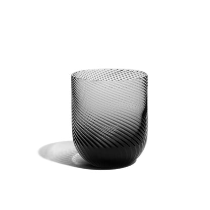Optic Tumbler in Smoke (Set of 2)