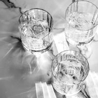 Fluted Double Old Fashioned Glass