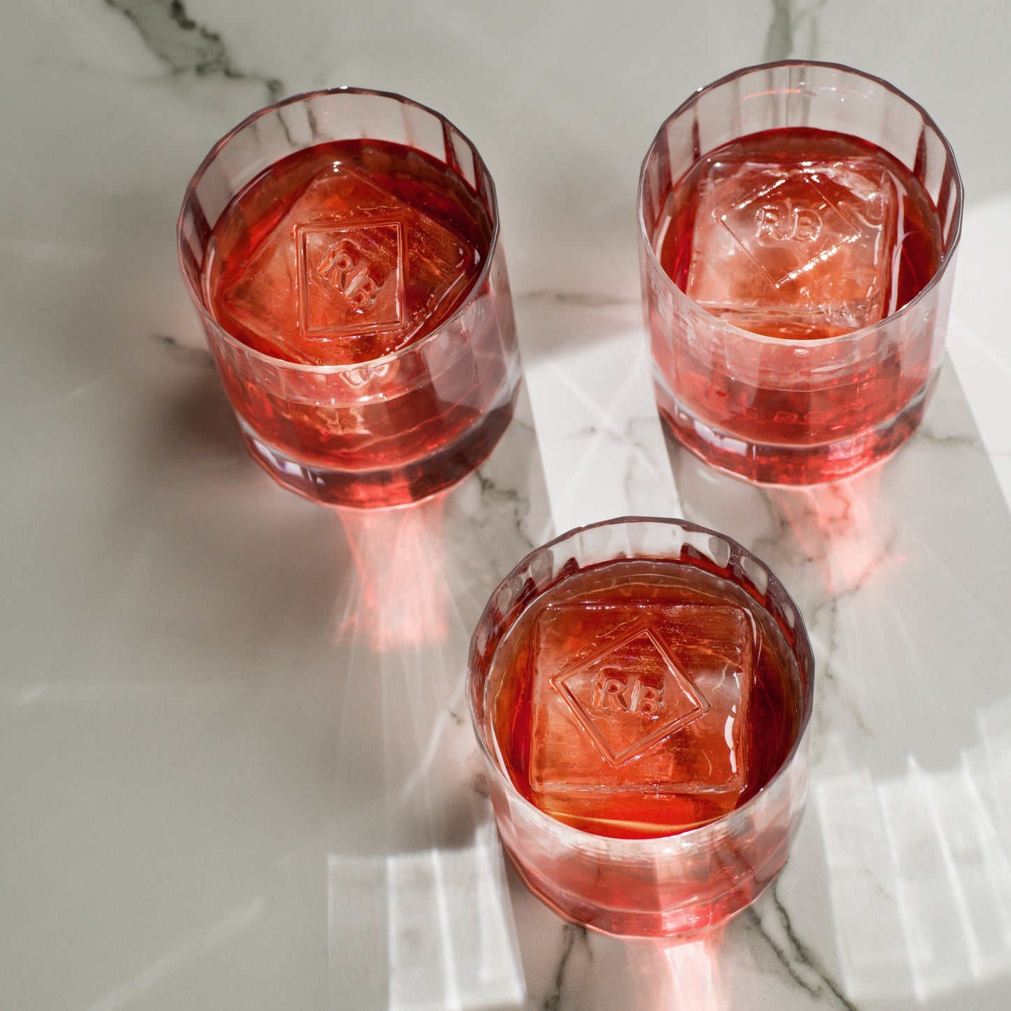 Fluted Double Old Fashioned Glass