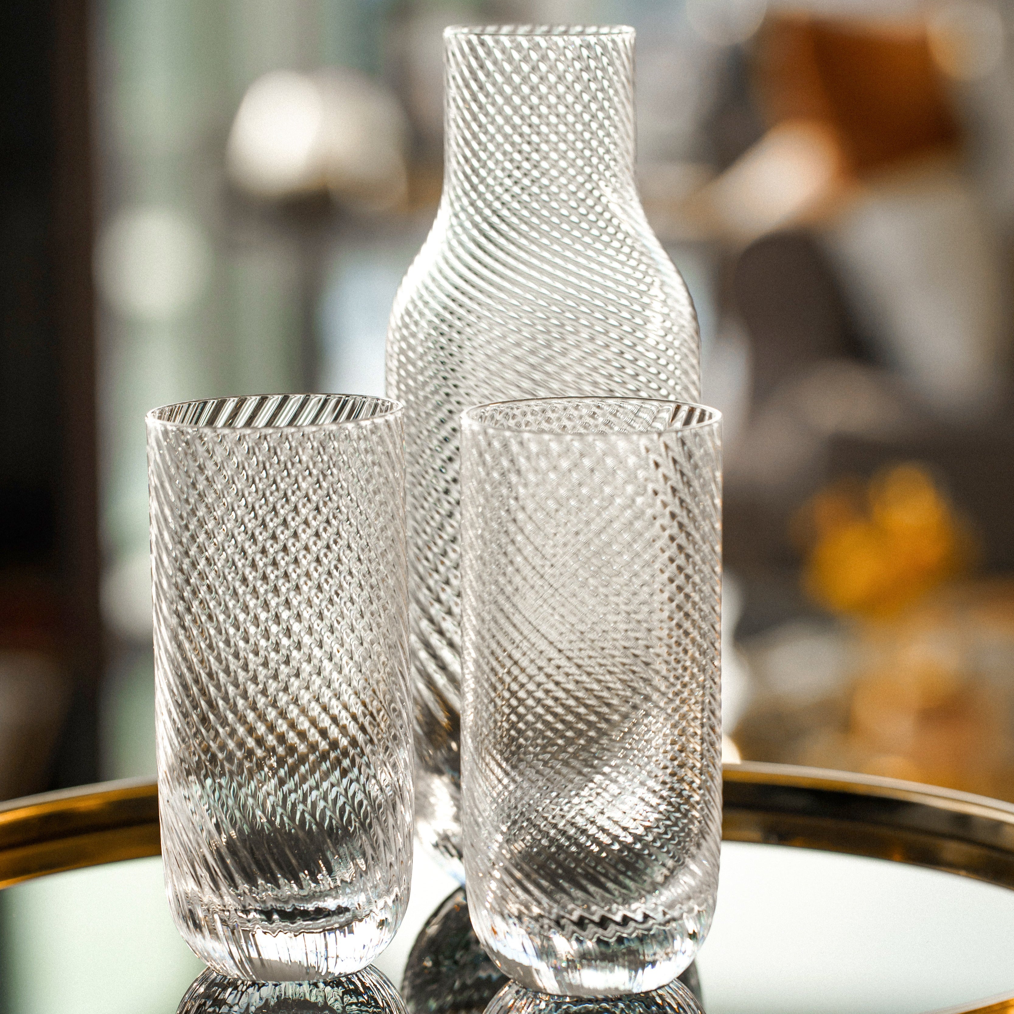 Optic Highball Glass (Set of 2)