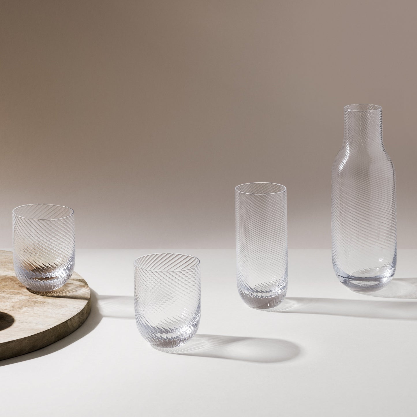 Optic Highball Glass (Set of 2)