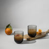 Optic Tumbler in Smoke (Set of 2)