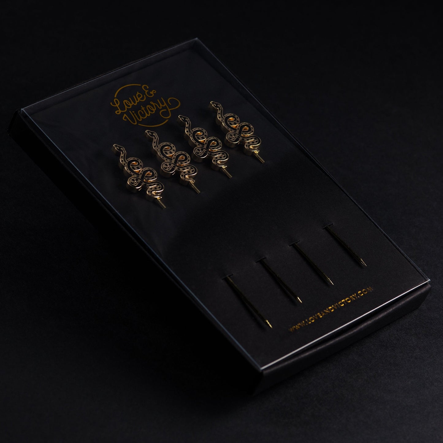 Serpent Cocktail Picks (Set of 4)