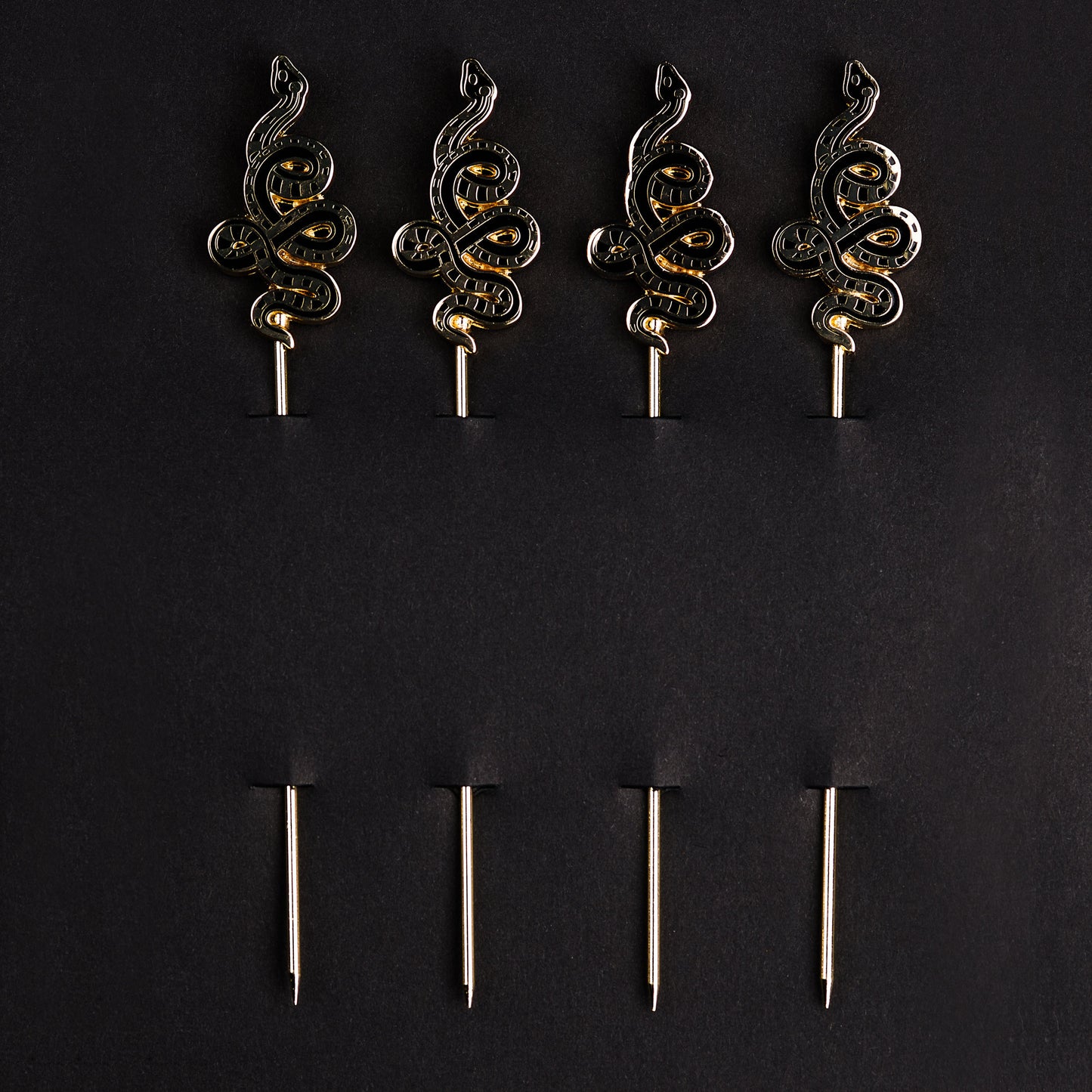 Serpent Cocktail Picks (Set of 4)