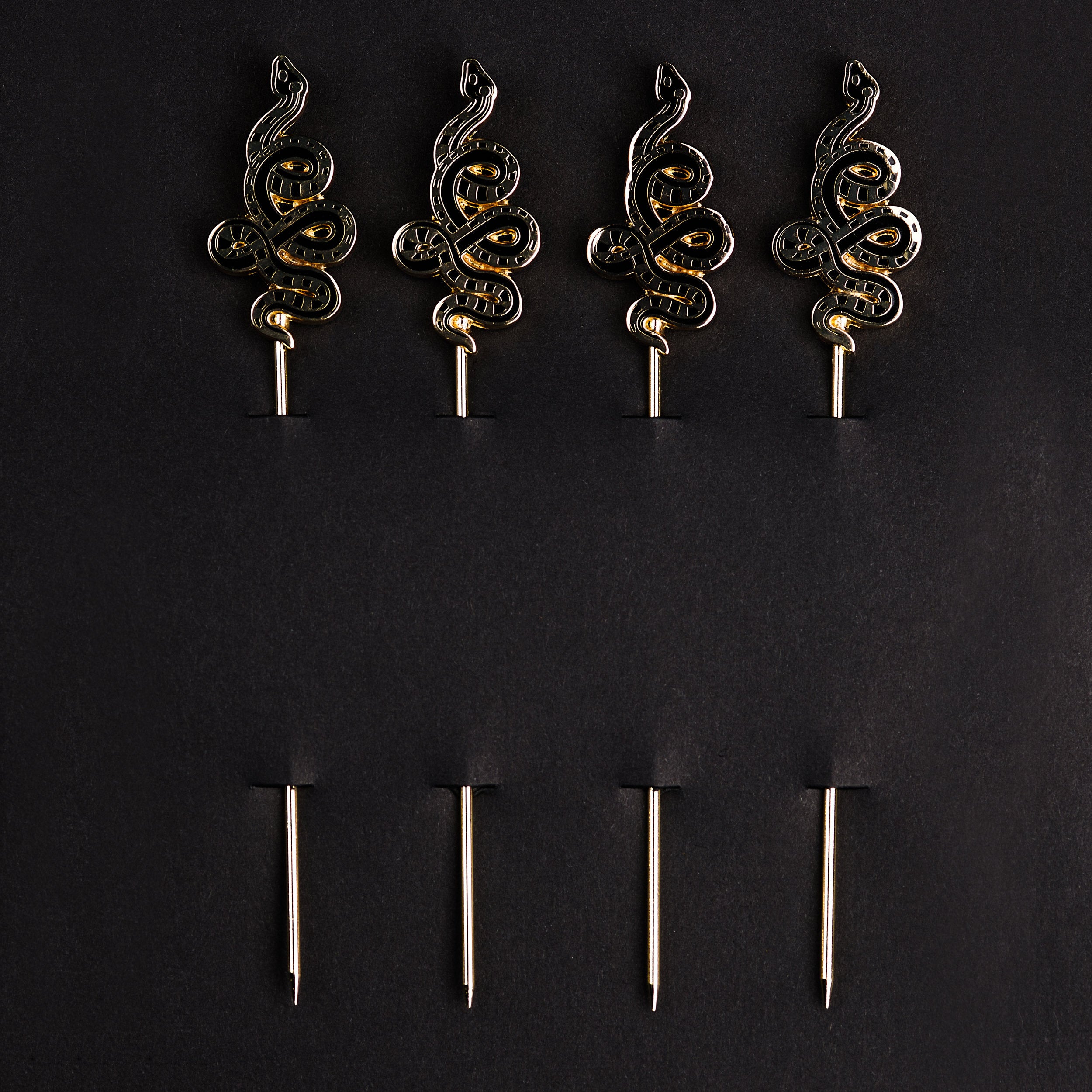 Serpent Cocktail Picks (Set of 4)