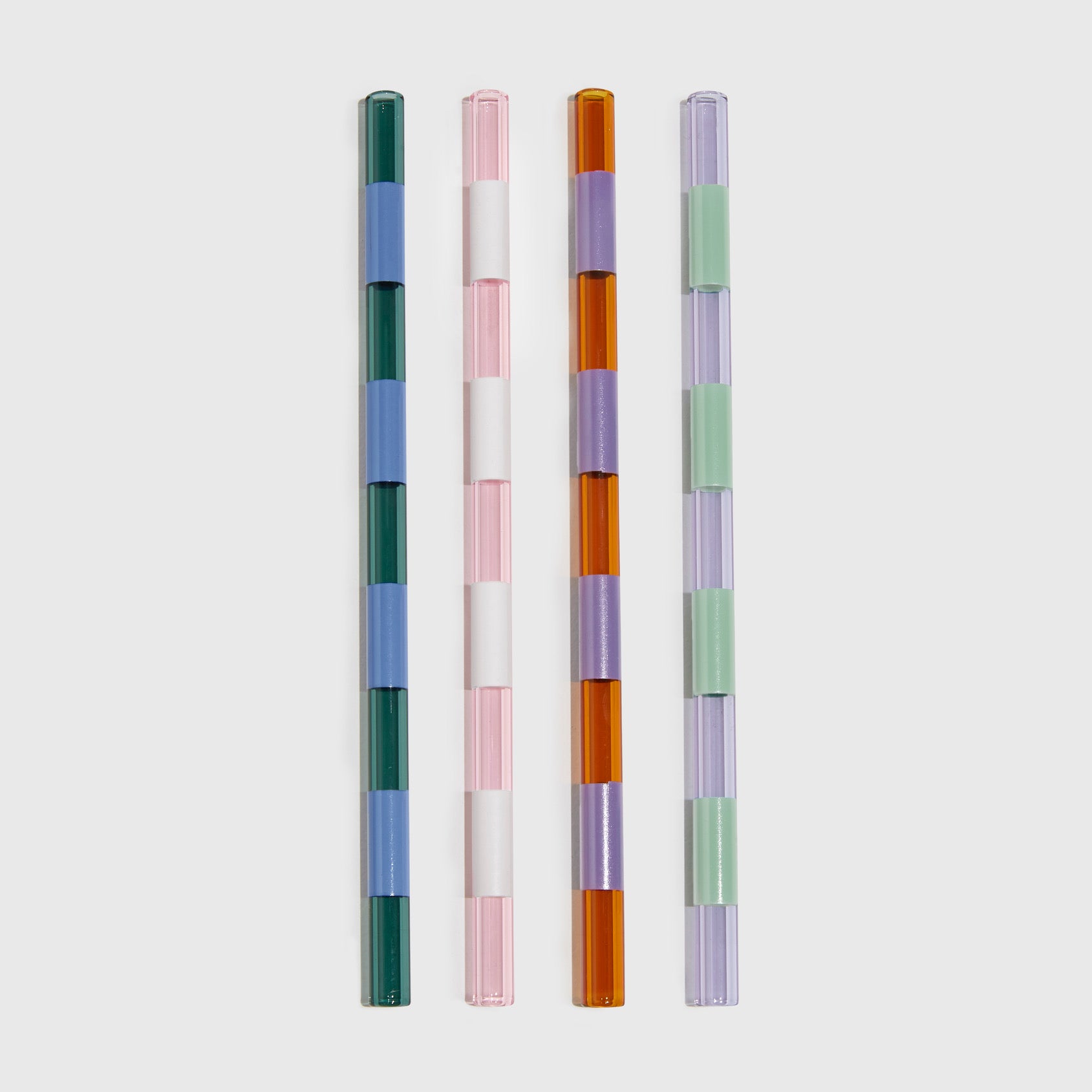 Striped Straws (4 Pack)
