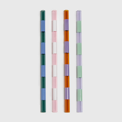 Striped Straws (4 Pack)