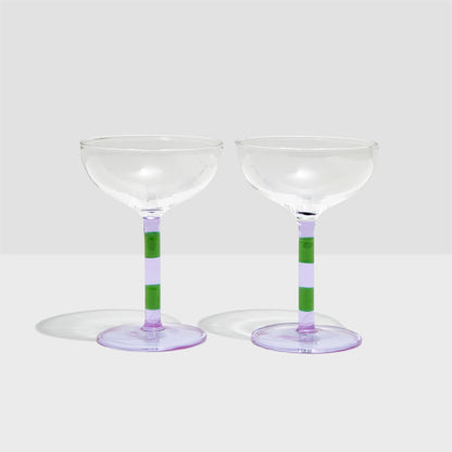 Stripe Coupes (Set of 2)