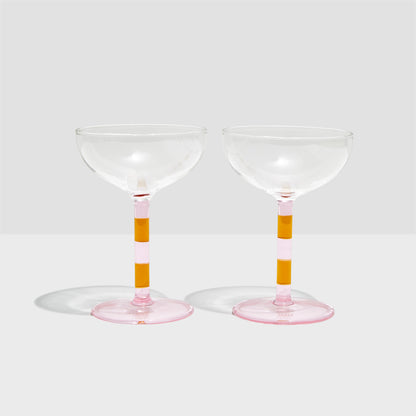 Stripe Coupes (Set of 2)