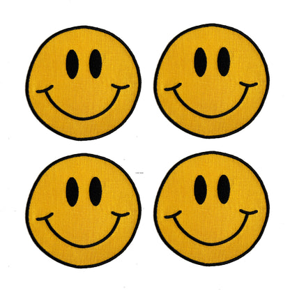 Smiley Face Cocktail Napkins (Set of 4)