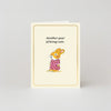 Sundae Bird Bath Mini Greeting Card