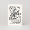 Thank You Greeting Card - Flowers