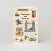 Keep Calm and Party On Greeting Card
