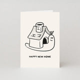Snail New Home Housewarming Card