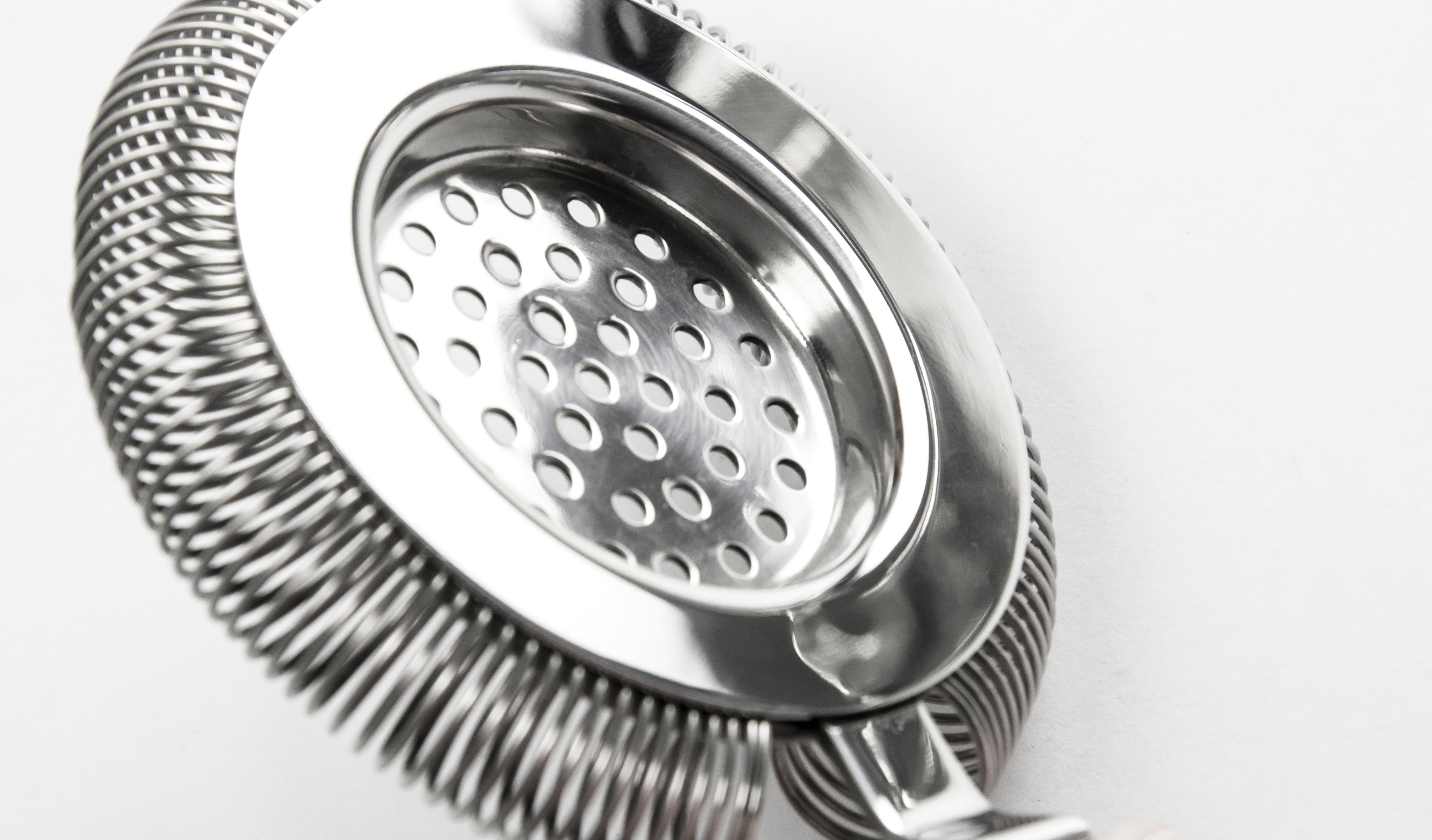 Calabrese Stainless Steel Hawthorne Cocktail Strainer