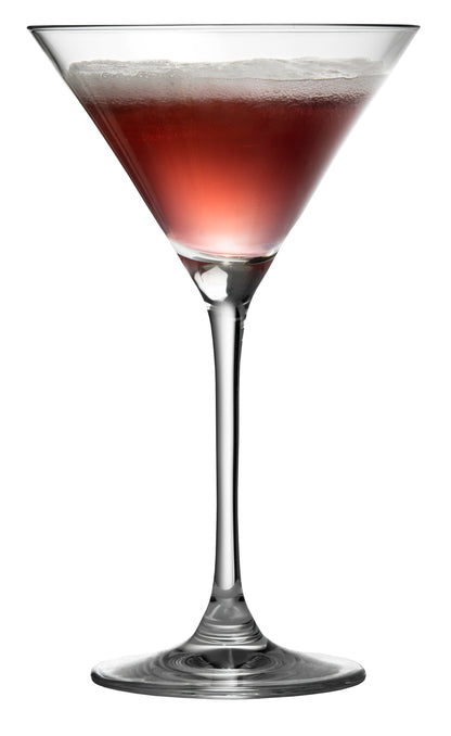 Verdot Crystal Martini Glass