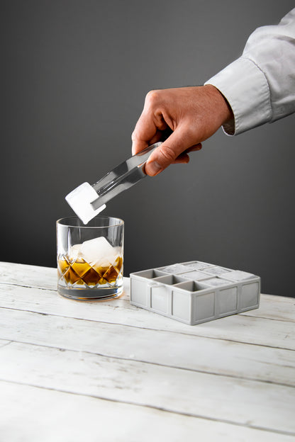 Ergo Stainless Steel Ice Tongs (Small)