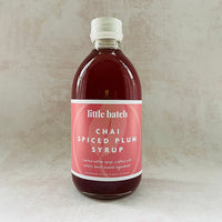 Chai Spiced Plum Syrup