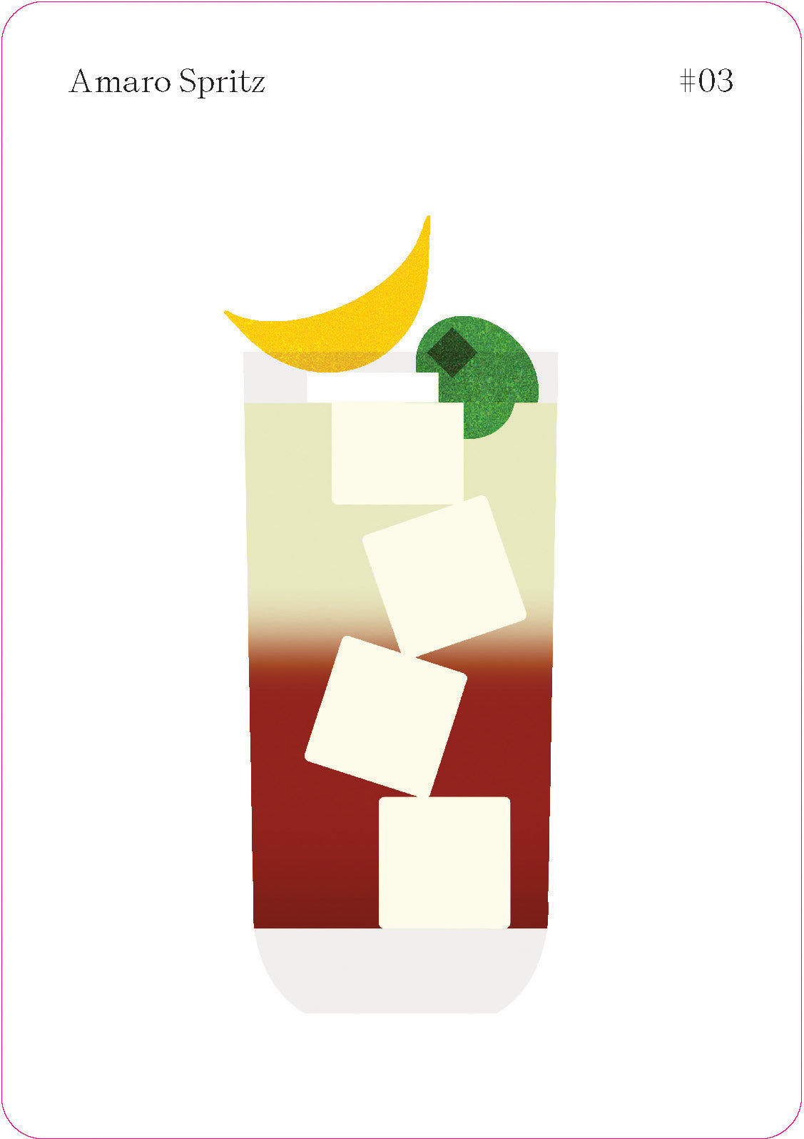 The Cocktail Cabinet: Spritz Recipe Cards