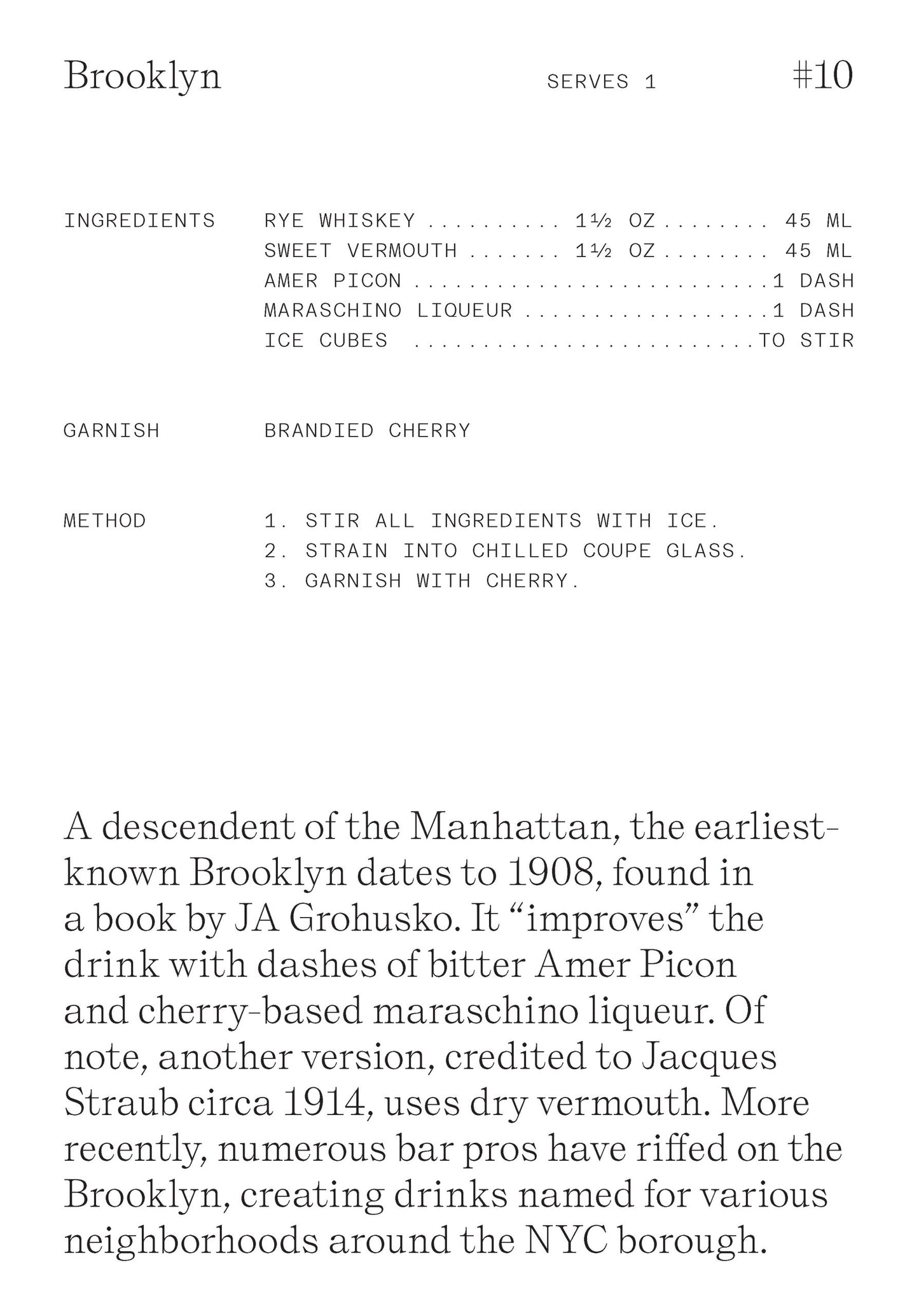 The Cocktail Cabinet: Whiskey by Kara Newman