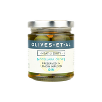 Neat & Dirty Lemon Gin Infused Olives