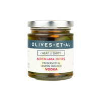 Neat & Dirty Lemon Vodka Infused Olives