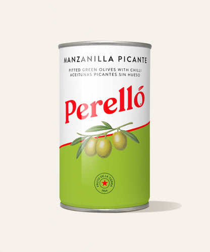 Manzanilla Spicy Pitted Olives