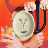 Martini with A Twist Dish