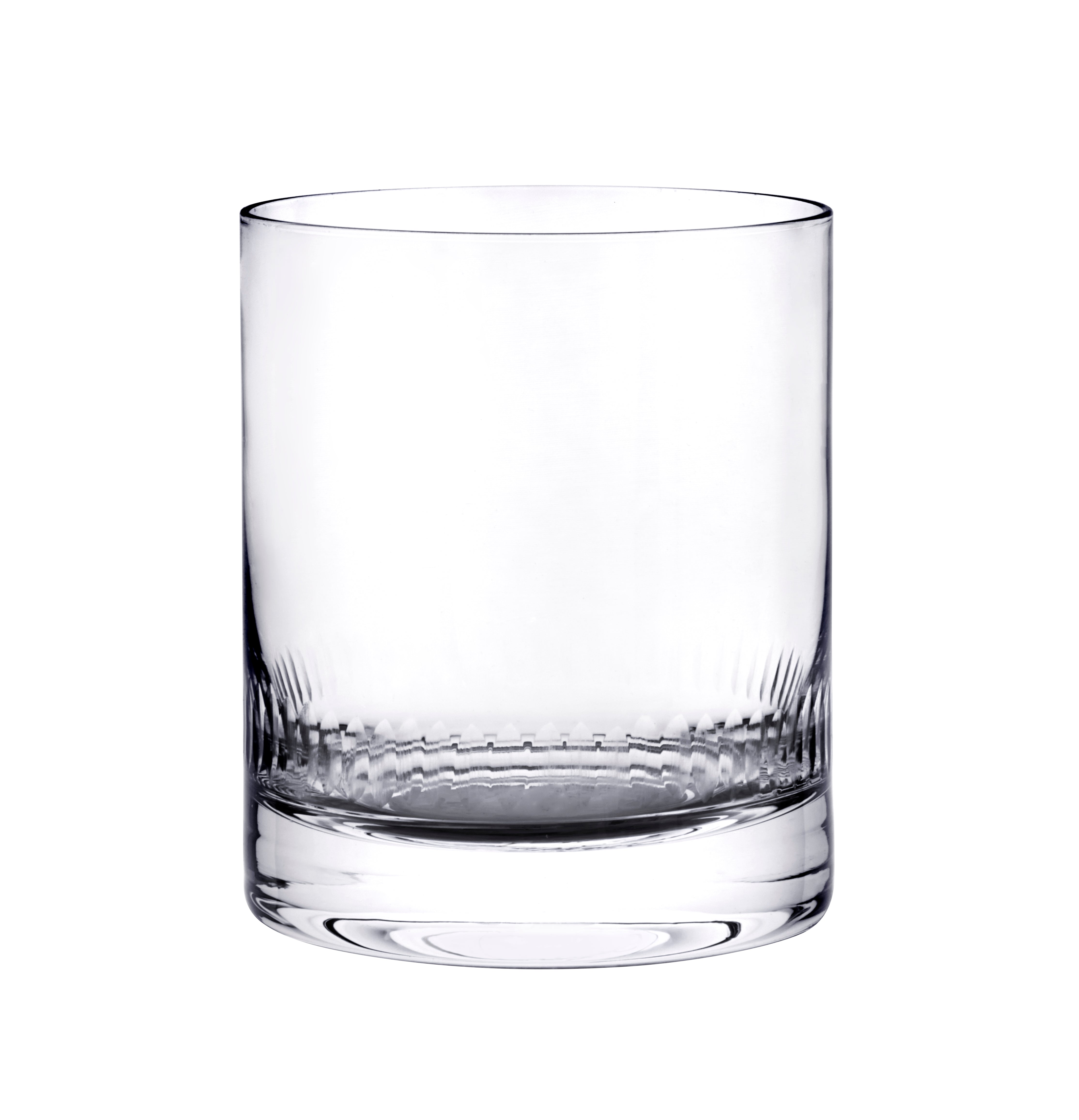 Whisky Glasses with Spears Design (Set of 2)
